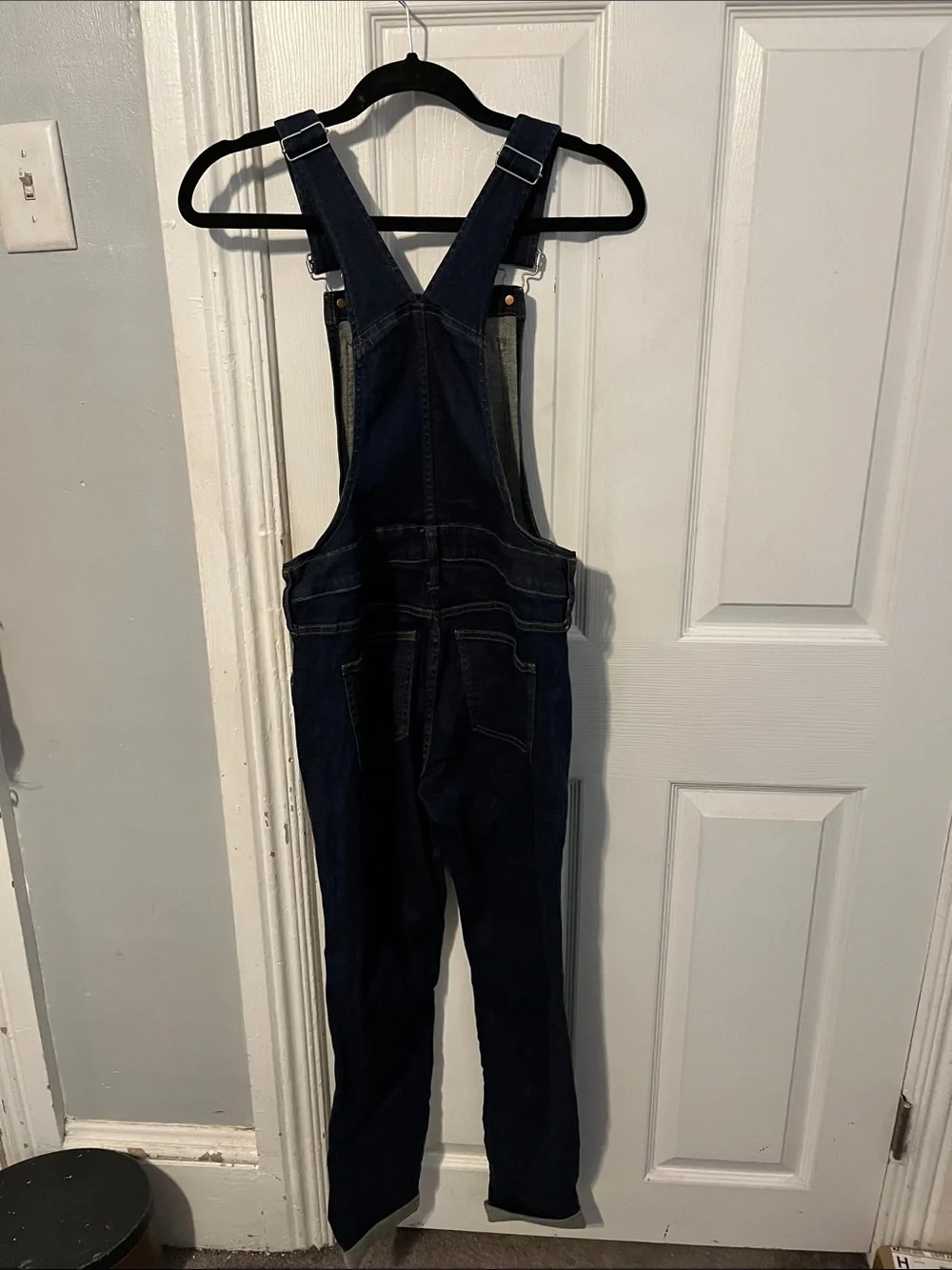 NWT Madewell Judd Wash Blue Skinny Denim Overalls